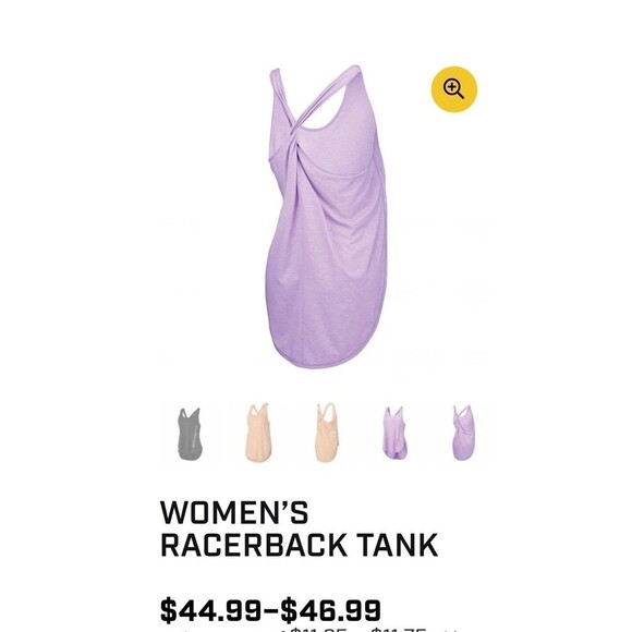 Sea-Doo New OEM Women's Medium Athletic Workout Racerback Tank 4547010625 - Picture 3 of 6